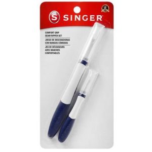 Singer Carded Notions Seam Ripper Set Comfort Grip 1 large and 1 small