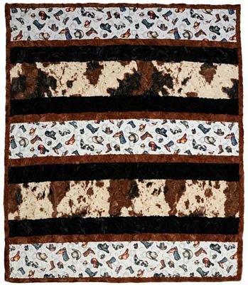 Shannon Fabrics Crazy 8 Cuddle Kit 58in X 68in Yippee Ki Yay