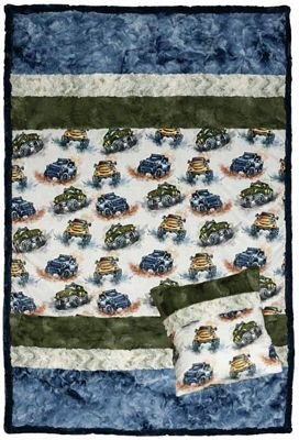 Shannon Fabrics Picture Perfect Cuddle Kit 38inX58in Full Throttle
