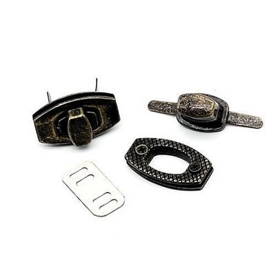 Twist Lock 1 1/4 in Bronze