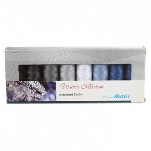 Mettler Silk Finish Winter Kit 8 Spools, 164 yards