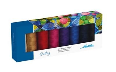 Mettler Silk Finish Cotton Quilting Kit 8 Spools