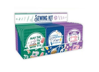 Hobby Gift Sew Tasty Sewing Kit in Tin Box 18pcs