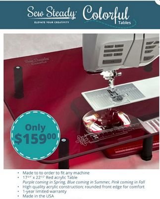 Sew Steady Extension table
