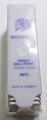 Schmetz Ballpoint Needles Size 80/12