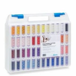 Mettler Silk Finish Cotton Kit Thread Case 96 Spools
