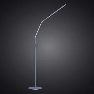 Daylight Slimline 4 Floor - Satin Silver