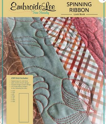 Sew Steady / Westalee Design EmbroideLee Spinning Ribbon Embroidery Collection