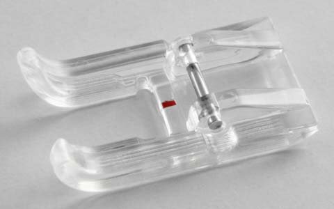 Open Toe Foot for Brother NV4500D and PC8500 – 7mm Clear (Compatible)