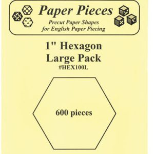 Hexagon 1in 600pcs